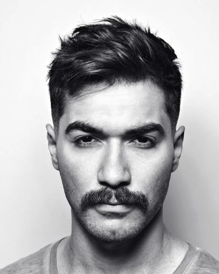 Прически усов фото Pin on TheBarberPost Mens facial hair styles, Mustache styles, Moustache style