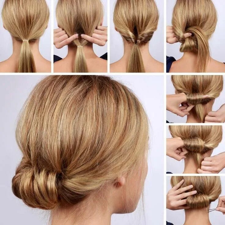 Прически в домашних условиях фото Pin on Идеи для волос Lazy girl hairstyles, Hair updos tutorials, Lazy hairstyle