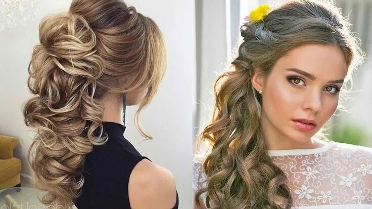 Прически в ресторан на длинные волосы Pin by Maria Burrows on Wedding hairstyles Unique wedding hairstyles, Elegant we