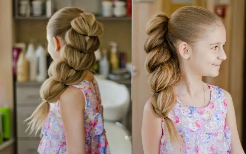 Прически в школу для девочек: самые модные и красивые Hair styles, Hairstyles fo