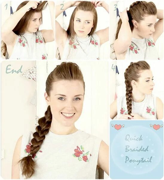 Прически в школу легкие модные 7 Easy and Chic Ponytail Hairstyle for Girls Back to School - Ponytail hairstyle