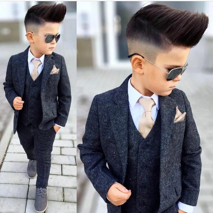 Прически в школу парням Pin by Sindy Morales on Cute outfits in 2020 Kids suit boys, Boys tuxedo kids, B