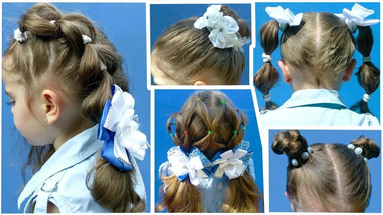 Прически в школу первый класс 5 PEINADOS PARA LA ESCUELA / Peinados para Niñas / Arpi's Hairstyles - YouTube