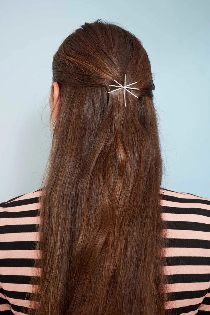 Прически в школу с заколками Excellent Screen Straight Hairstyle with bobby pins Thoughts The actual patented