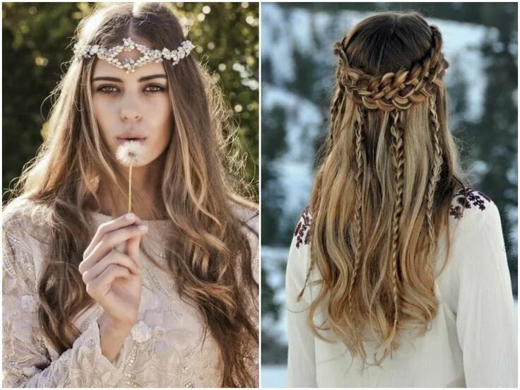 Прически в стиле бохо на средние Boho Chic Hairstyles for Women 60 Cute Boho Hairstyles for Short Long Medium Len