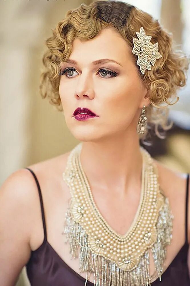 Прически в стиле гэтсби женские Vintage Wedding Hairstyles: 30+ Best Looks & Expert Tips Kapsels, Haar, Damesmod