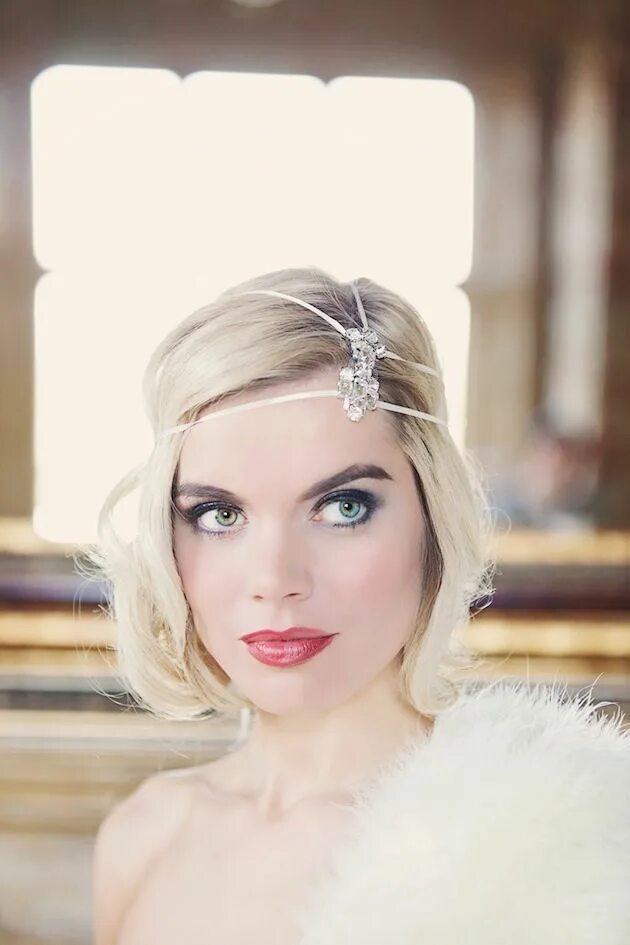 Прически в стиле гэтсби женские Art Deco & Old Hollywood Glamour Bridal Accessories by Gibson Bespoke Bridal hea