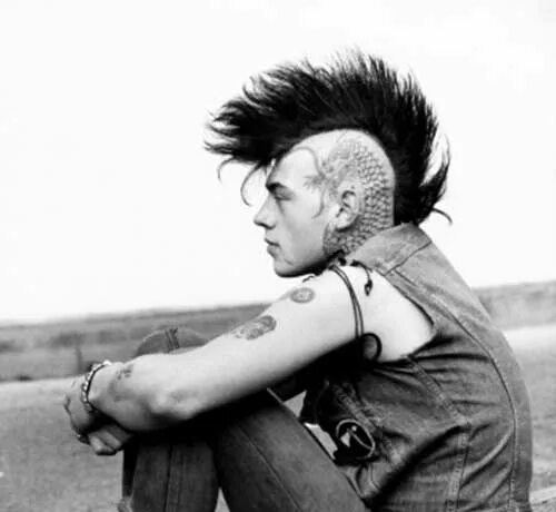 Прически в стиле панк мужские 20 Best Punk Haircuts for Guys Mens-Hairstyle.Com Punk, Punk hair, Mens hairstyl