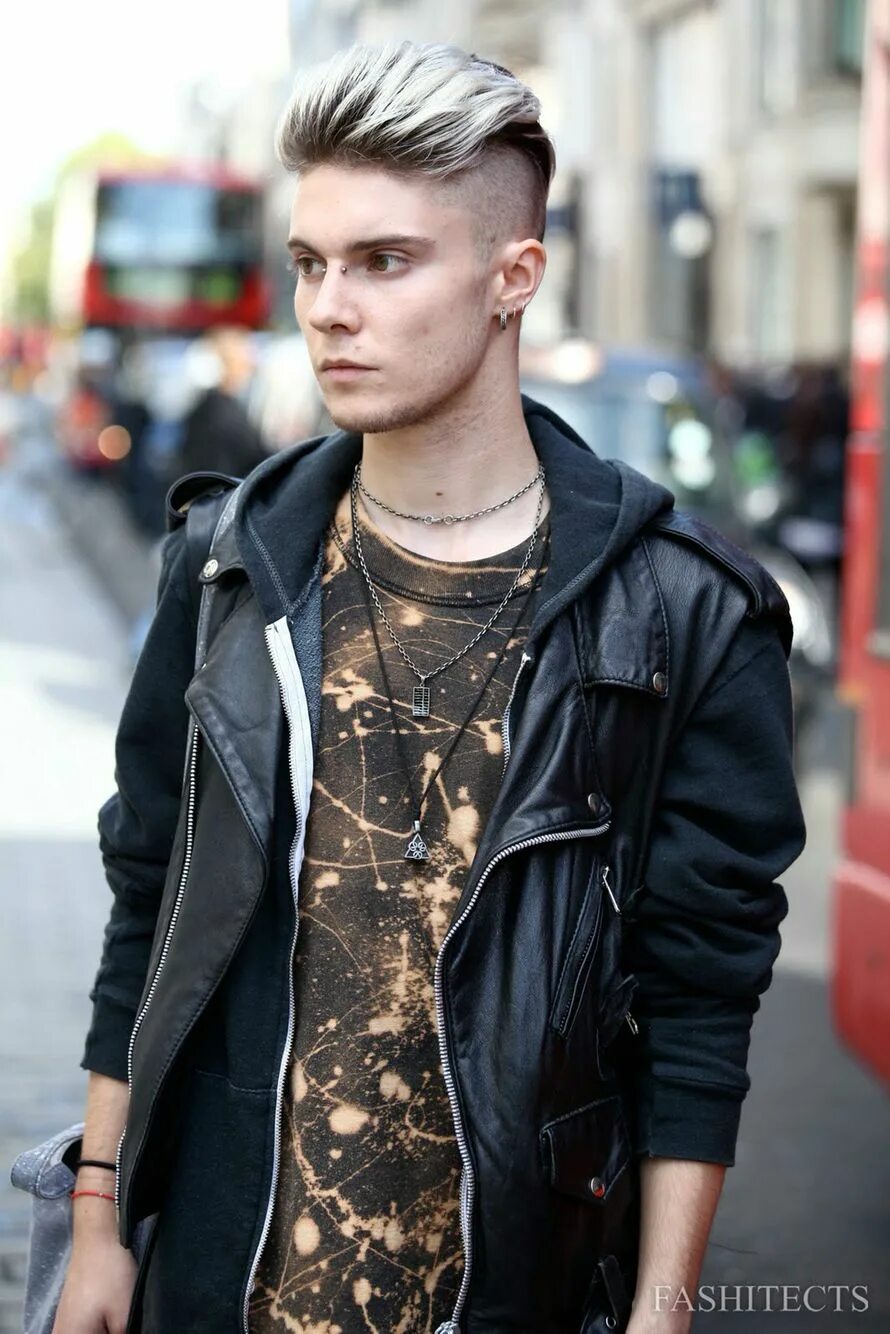 Прически в стиле панк мужские Style up men! Great looks! Awesome clothes! Punk style outfits, Rock style men, 