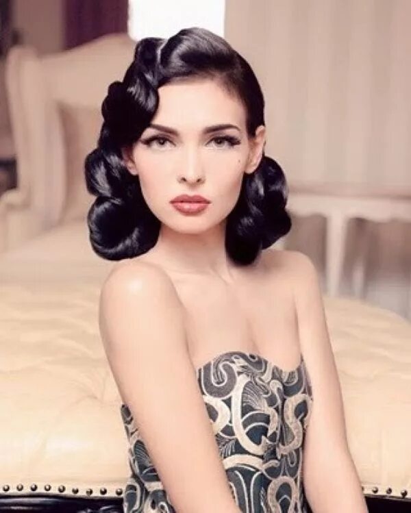 Прически в стиле волосы фото 40 Beautiful Retro Hairstyles For Long And Short Hair - Fashion Retro wedding ha