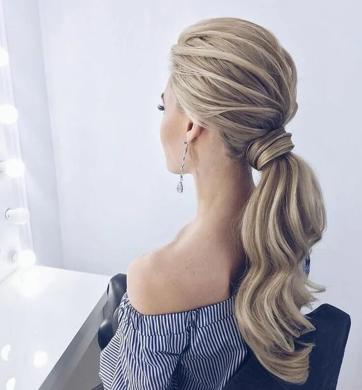 Прически вечерние длинный хвост 38 Charming Ponytail Hairstyles Ideas With Sophisticated Vibe Ponytail hairstyle