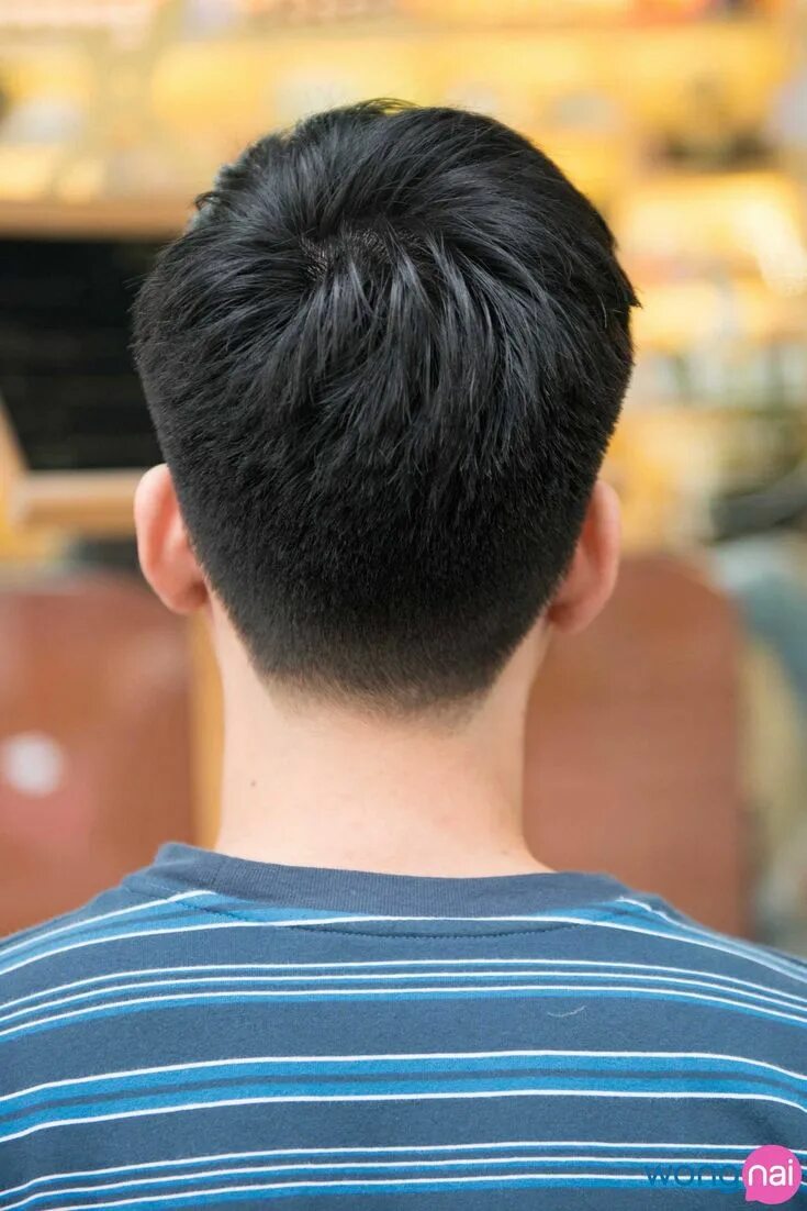 Прически вид сзади фото ร ป Tew's Barber Shop ส ย า ม on wongnai.com Mens hairstyles short, Short hair u