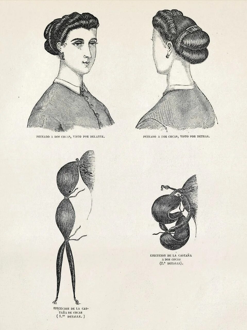 Прически во времена пушкина женские La enagua voladora Historical hairstyles, Victorian hairstyles, Vintage hairstyl