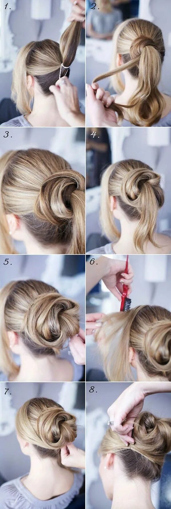 Прически волосы своими руками Cute bun hairstyles, wish you like. for more, please visit www.amazon.com/shops/