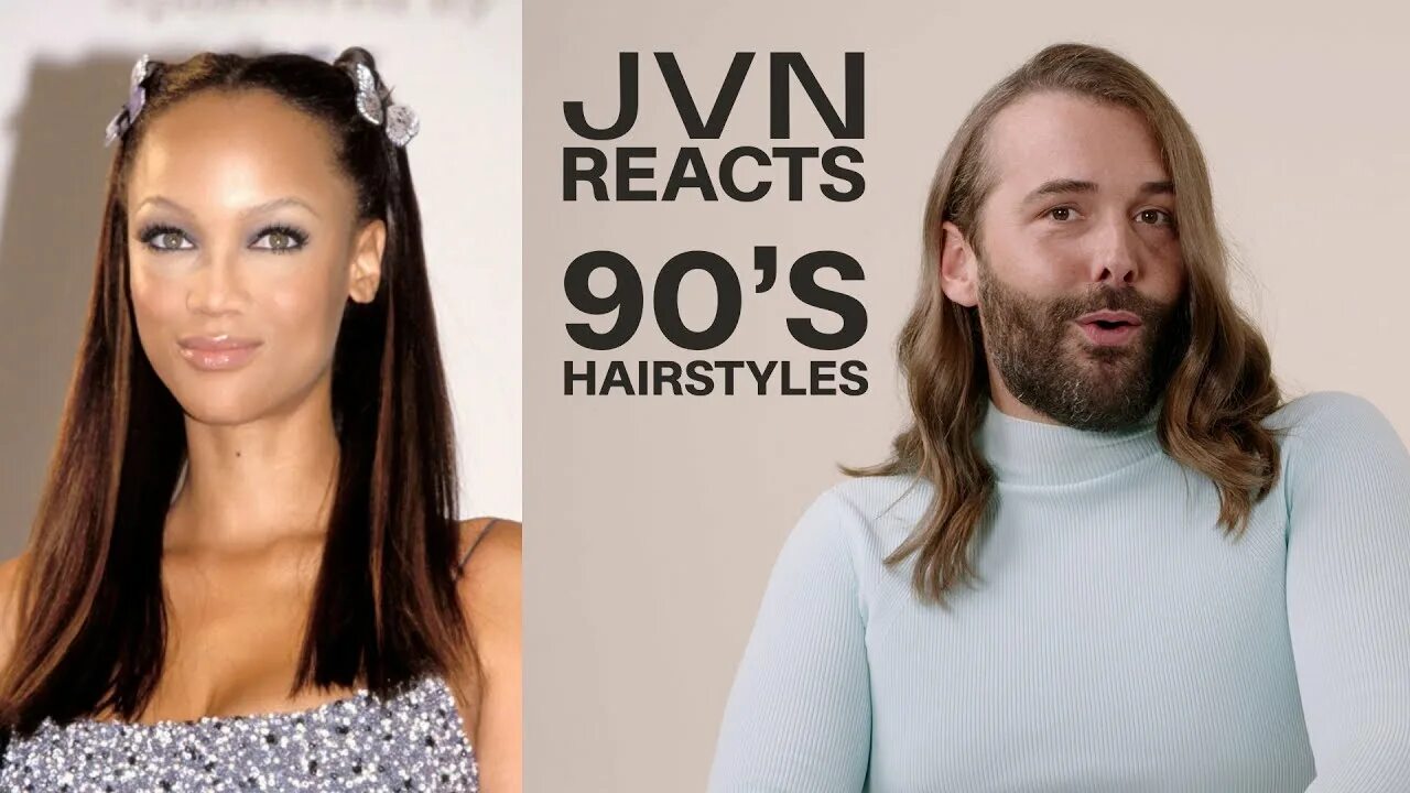 Прически y2k женские JVN Reacts to 90s Hairstyles & Trends Jonathan Van Ness - YouTube