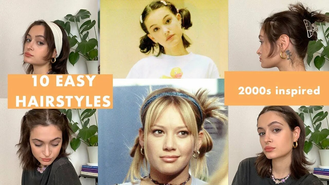 Прически y2k женские 10 CUTE 90's & y2k HAIRSTYLES that are EXTREMELY EASY - YouTube