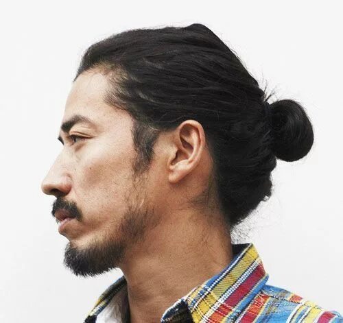 Прически японцев мужские Dr. Haruto Soto - Ebisu Man bun hairstyles, Asian hair, Asian men hairstyle