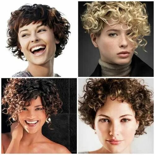 Прически завивки на короткие волосы Delightful Wavy or Curly Hairstyles for Short, Half, and Long Hair Curly hair st