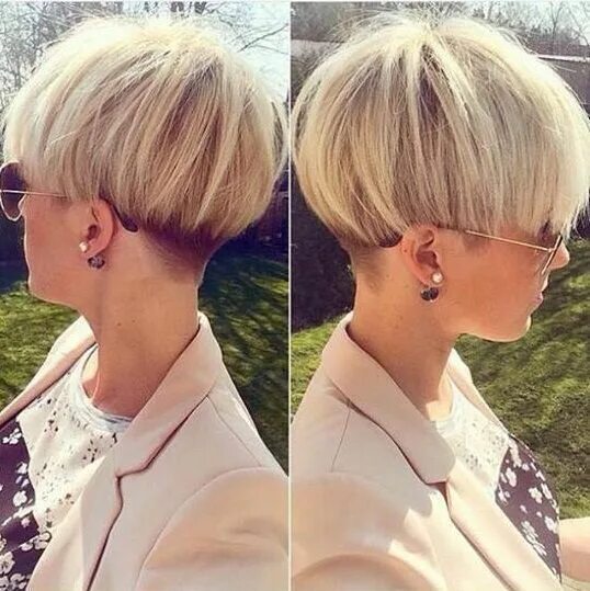 Прически женские короткие на ножке 45 Trendy Short Hairstyles & Haircuts for Women - PoP Haircuts Short hair styles