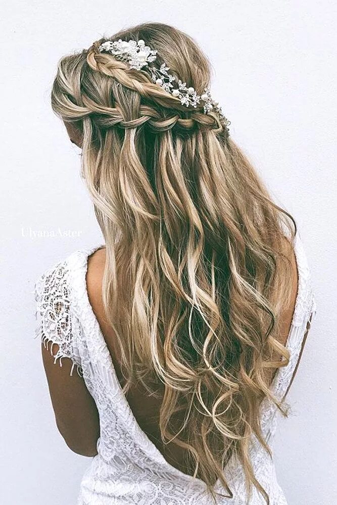 Прически женские распущенные Wedding Hairstyles For Long Hair: 100+ Ideas All Hair Types Long hair wedding st