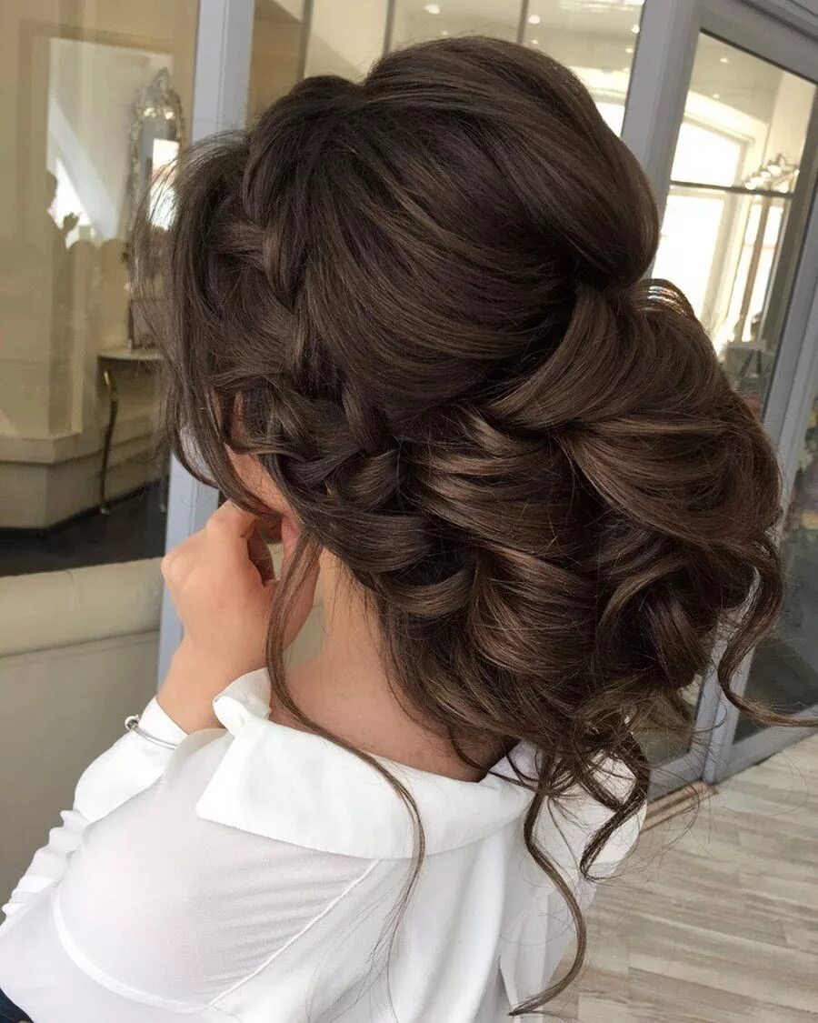 Прически женские вечерние длинные волосы 1,202 Likes, 3 Comments - Эль Стиль Elstile (@elstile) on Instagram: " hair in @