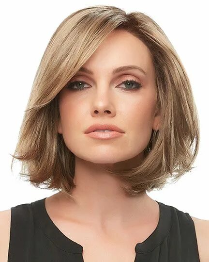 Прически женские волосы до плеч Jon Renau Wigs Kristi Short hair styles, Medium hair styles, Medium length hair 