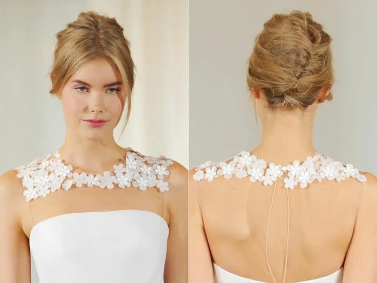 Прическу под платье короткие волосы The Best Bridal Beauty Looks From The Runway