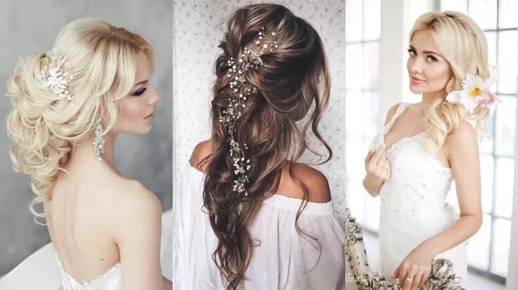 Прическу сейчас красивую Естественные и простые свадебные прически 2016 Hair styles, Long hair styles, Ha