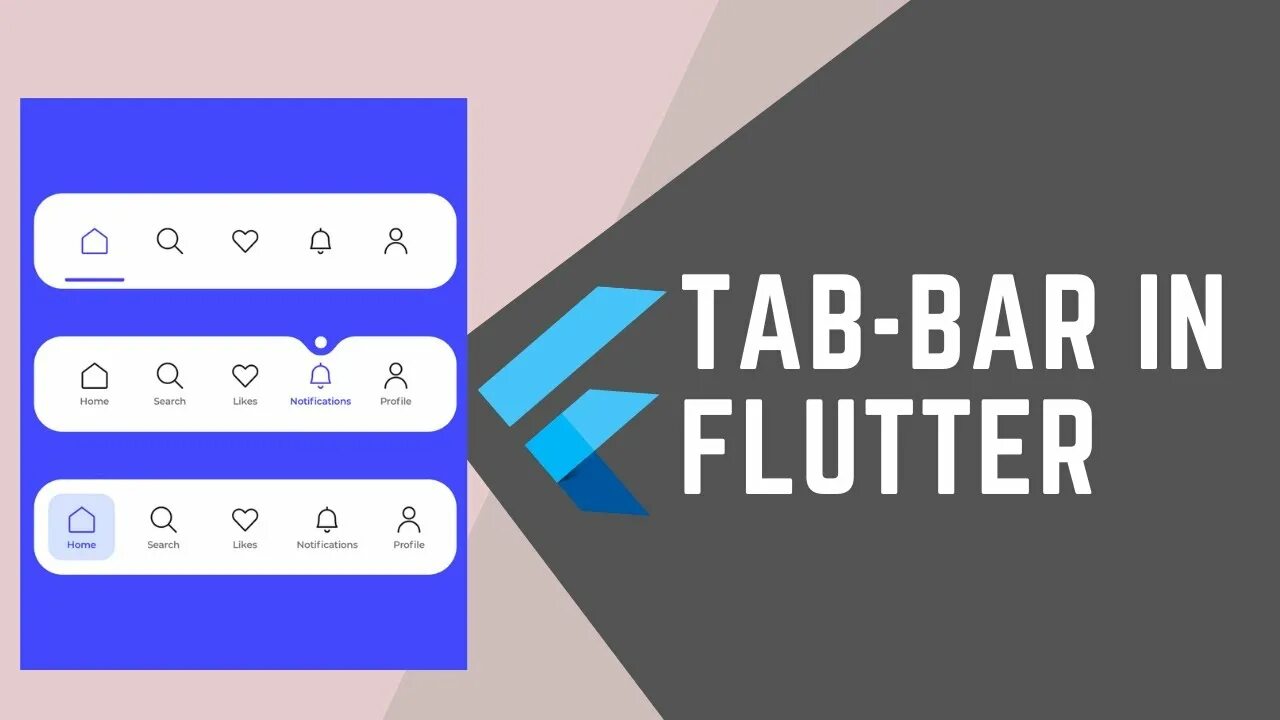 Прием самодельные TAB-BAR IN FLUTTER APP DEVELOPMENT FLUTTER WITH JOOKATE - YouTube