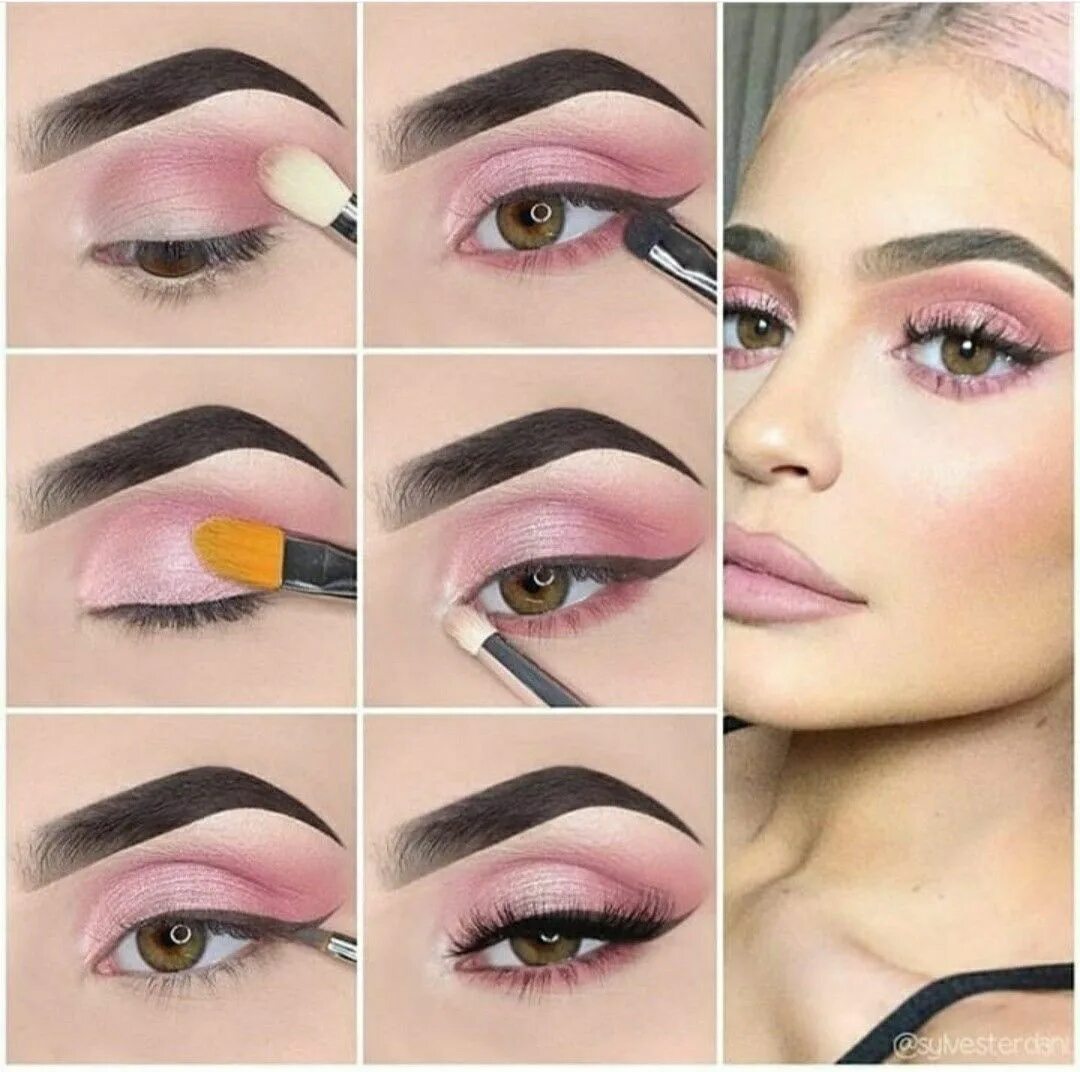 Прием в макияже глаз How To Do Eye Makeup Step By Step With Picture - Beauty And Lifestyle Blog Purpl