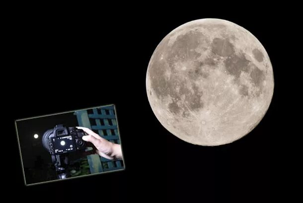 Прифотошопить луну на фото как How to photograph the moon: an easy way to shoot moon pictures full of detail Ph