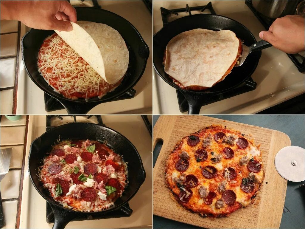 Приготовить быстро пиццу фото Some Genius Combined a Pizza and a Quesadilla, Calls It a Pizzadilla Food, Recip