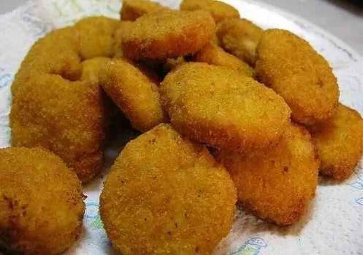 Приготовить наггетсы в домашних условиях фото NUEVA RECETA: Nuggets De Pollo A La Parmesana Resep Chicken nuggets, Resep masak