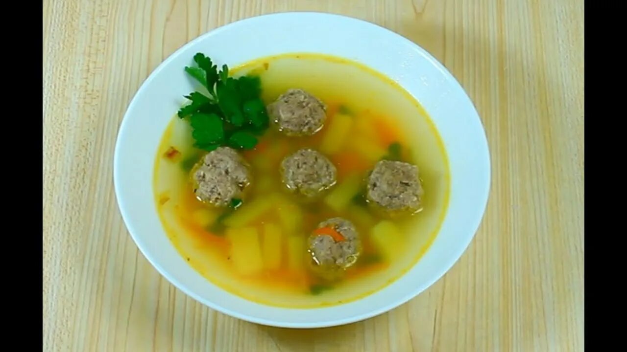 Приготовить суп с фрикадельками с фото HOW TO PREPARE Soup with Meatballs is.. Супчик с Фрикадельками очень вкусно и ап