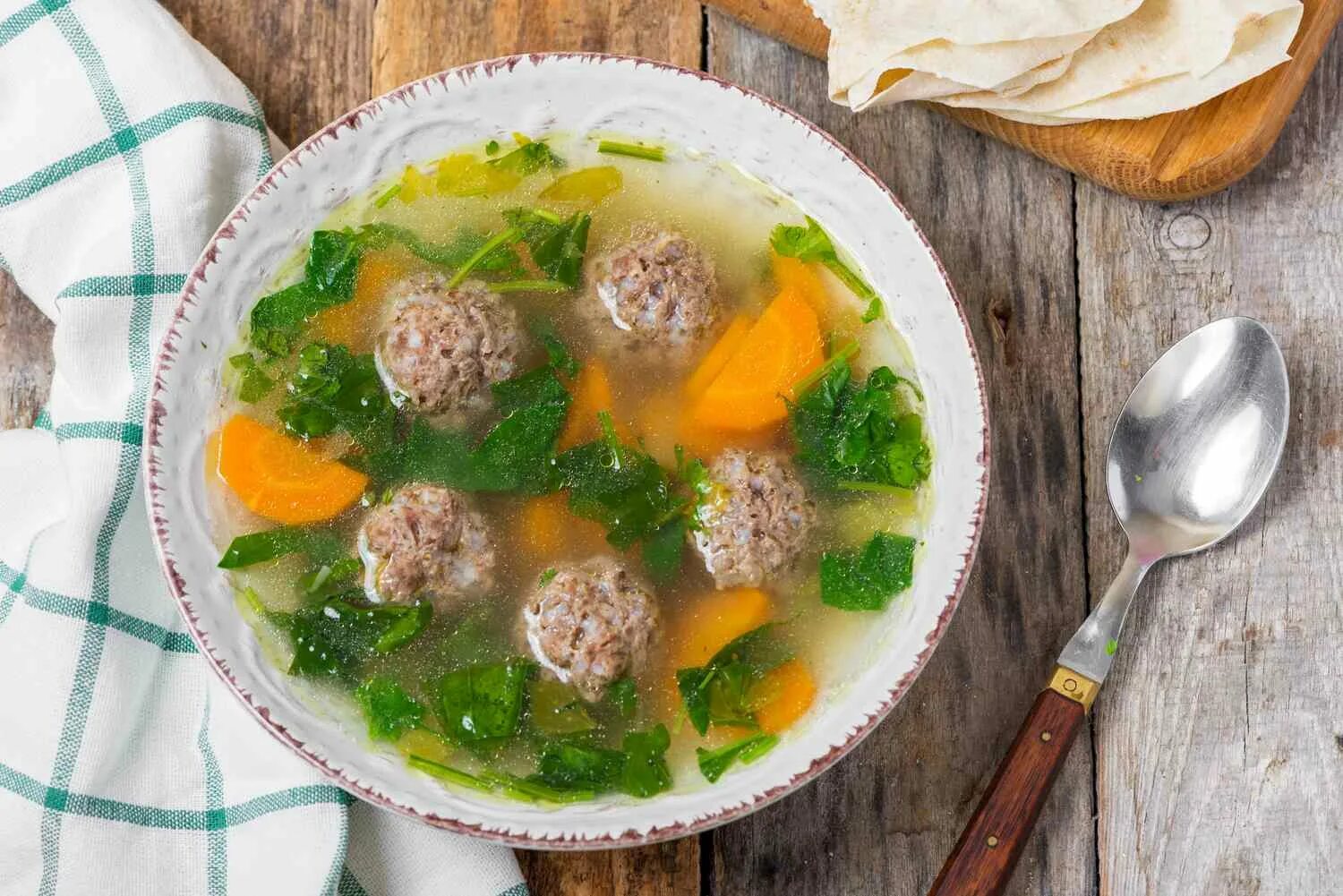 Приготовить суп с фрикадельками с фото Mexican Meatball Soup Recipe