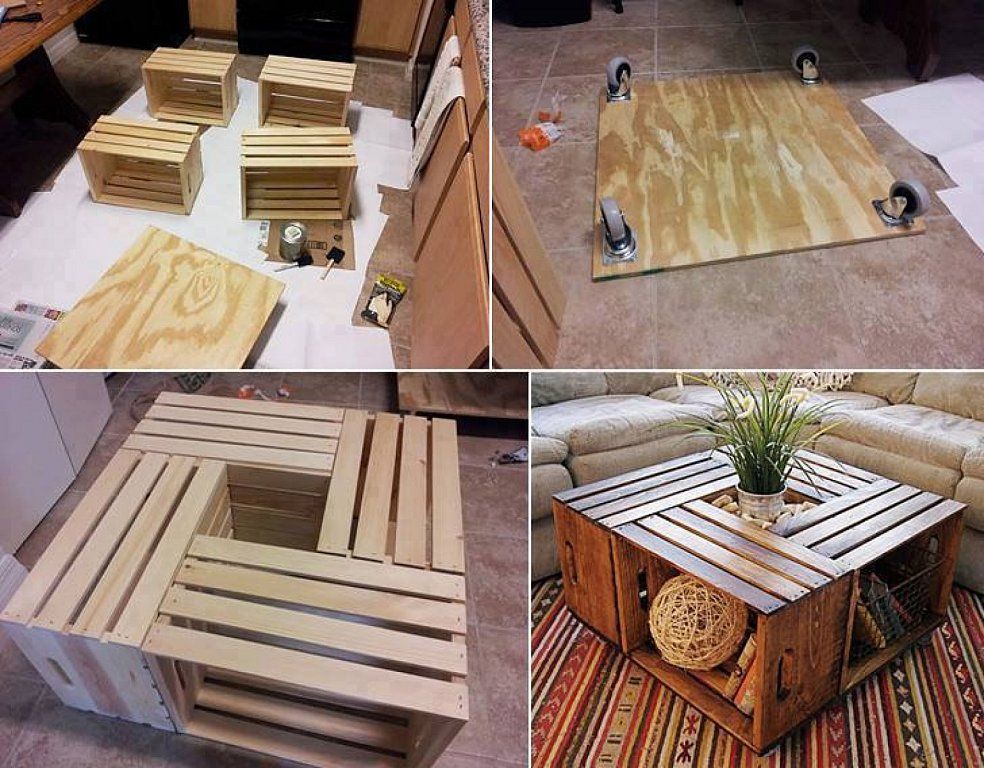 Приготовить своими руками в домашних условиях muebles estibas - Buscar con Google Diy pallet furniture, Homemade coffee tables