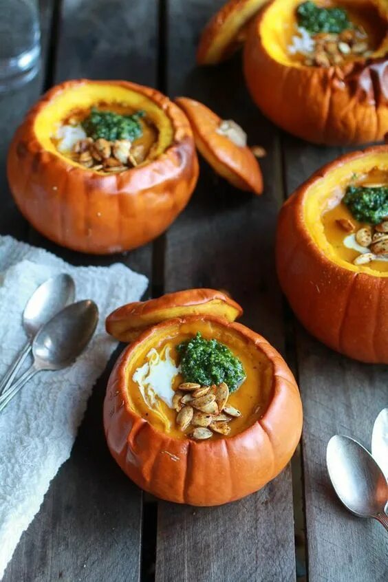 Приготовить тыквы вкусное фото Суп из тыквы: 3 нескучных рецепта - Woman Delice Fall soup recipes, Pumpkin reci