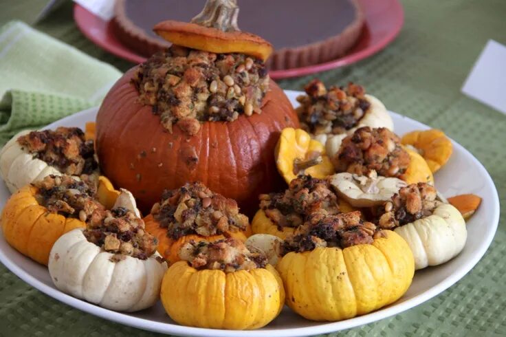 Приготовить тыквы вкусное фото Thanksgiving: Stuffed Mini Pumpkins Pumpkin recipes, Recipes, Pumpkin