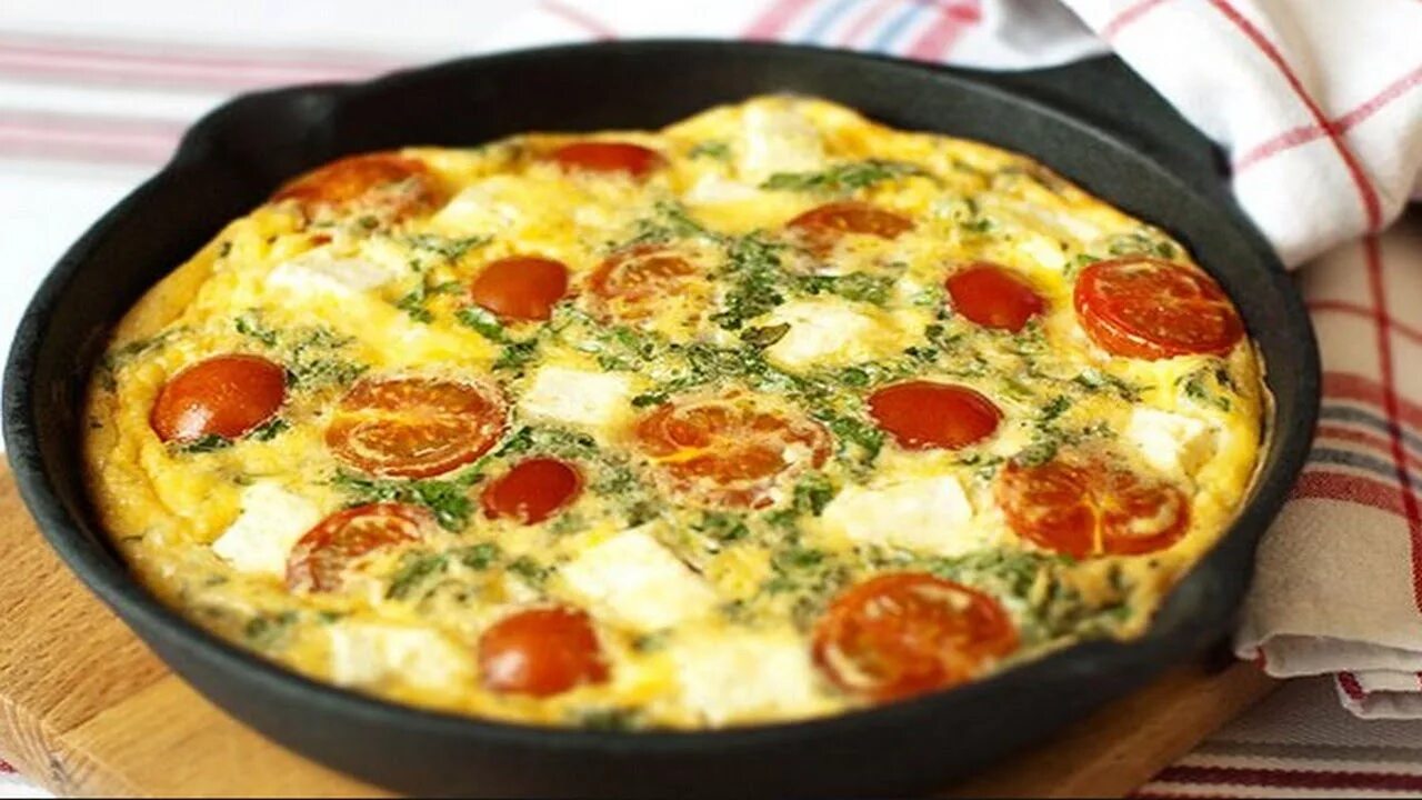 Приготовить вкусно и просто с фото Как приготовить омлет с помидорами. How to cook an omelette with tomatoes. - You