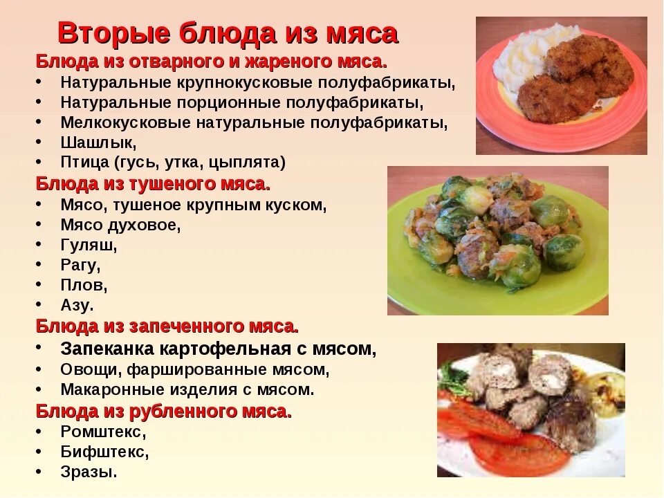 Приготовление блюд из мяса фото Рецепты вторых блюд из мяса - CoffeePapa.ru