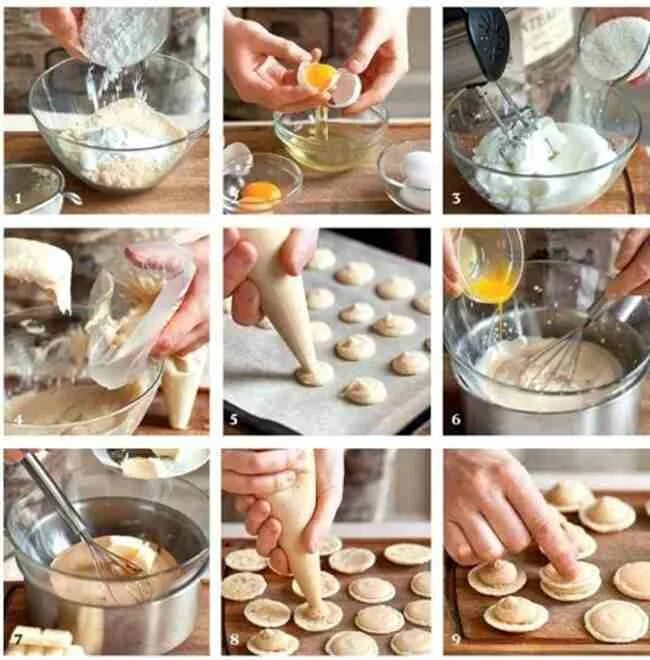 Приготовление еды рецепты с фото пошагово Рецепт: Макарон (Macarons)