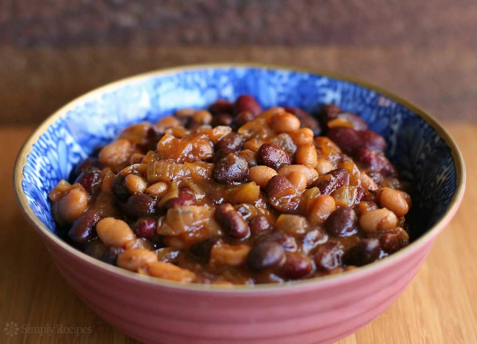 Приготовление фасоли рецепты с фото Three Bean Baked Beans Recipe Baked bean recipes, Boston baked beans, Bean recip