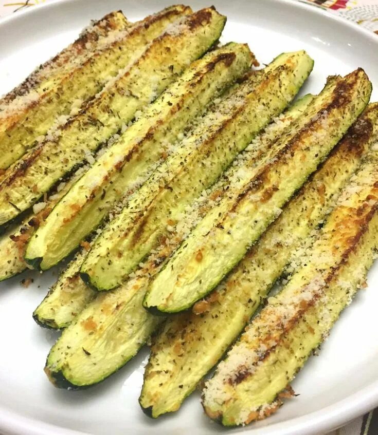 Приготовление кабачков в духовке рецепты с фото Baked Parmesan Garlic Zucchini Recipe - Melanie Cooks Zucchini recipes baked, Zu