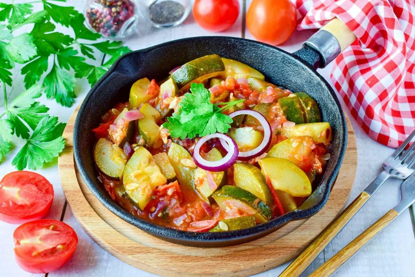 Приготовление овощей на сковороде с фото Картинки ВКУСНЫЙ КАБАЧОК С ОВОЩАМИ НА СКОВОРОДЕ