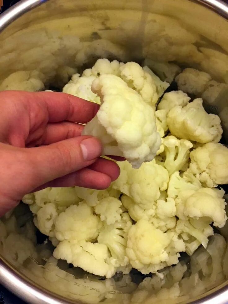 Приготовление цветной капусты пошагово фото рецепт Instant Pot Cauliflower Instant pot steamed vegetables, Cauliflower recipes, Ste