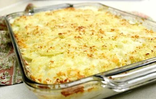 Приготовление запеканок с фото Easy Scalloped Potatoes Recipe Scalloped potatoes, Recipes, Scalloped potato rec