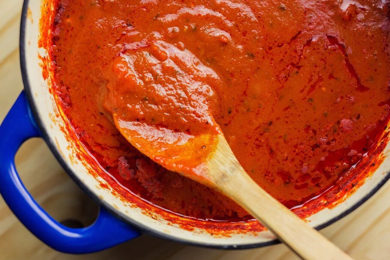 Приготовления соуса фото Spicy Marinara Sauce Recipe Recipe Marinara sauce recipe using fresh tomatoes, R