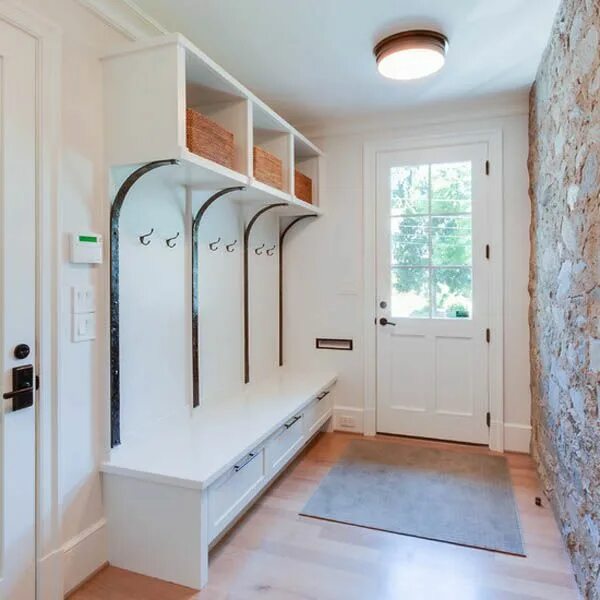 Прихожая фото внутренний дизайн 30 Inspiring Mudroom Designs - Design Swan Mudroom design, Mudroom decor, Home