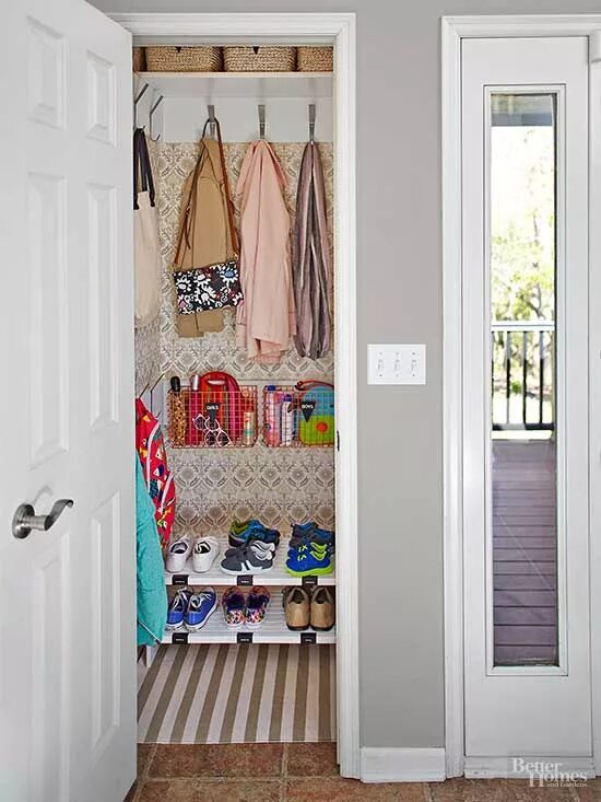 Прихожая кладовка фото 34 Closet Organization Ideas for Clutter-Free Spaces Home organization, Closet m