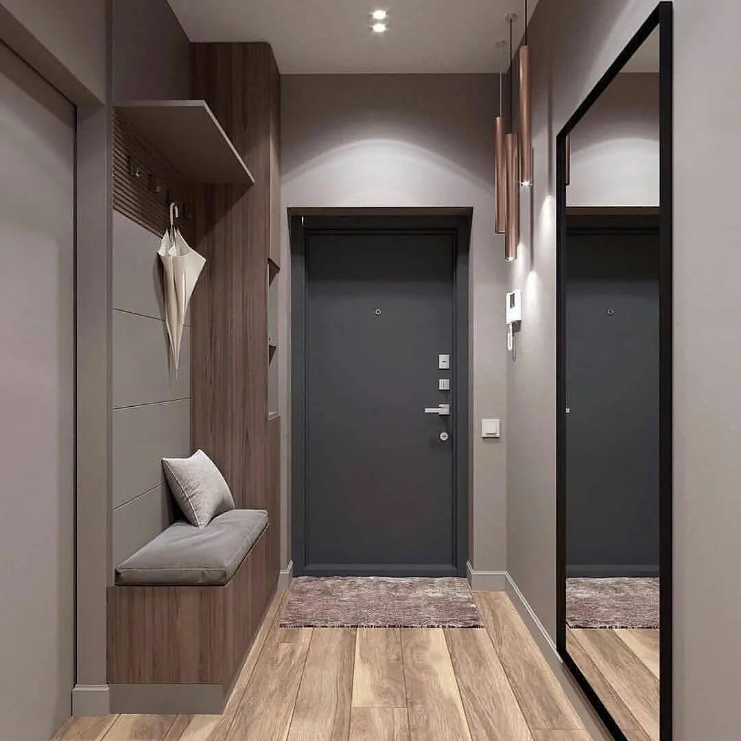 Прихожая комната дизайн 1,338 Likes, 40 Comments - Дизайн и интерьер квартир (@interior_design_my_home) 